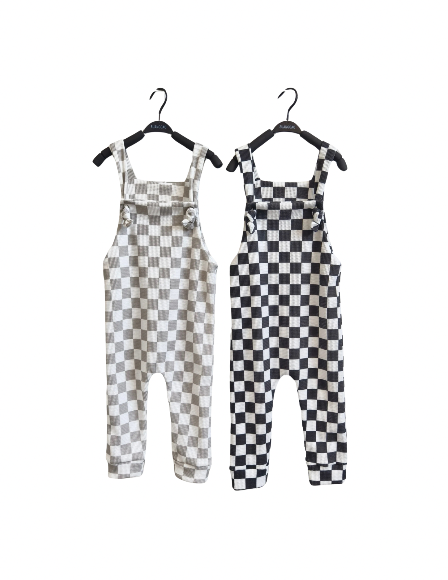 Ziggy Checkered Romper - Barely Tamed